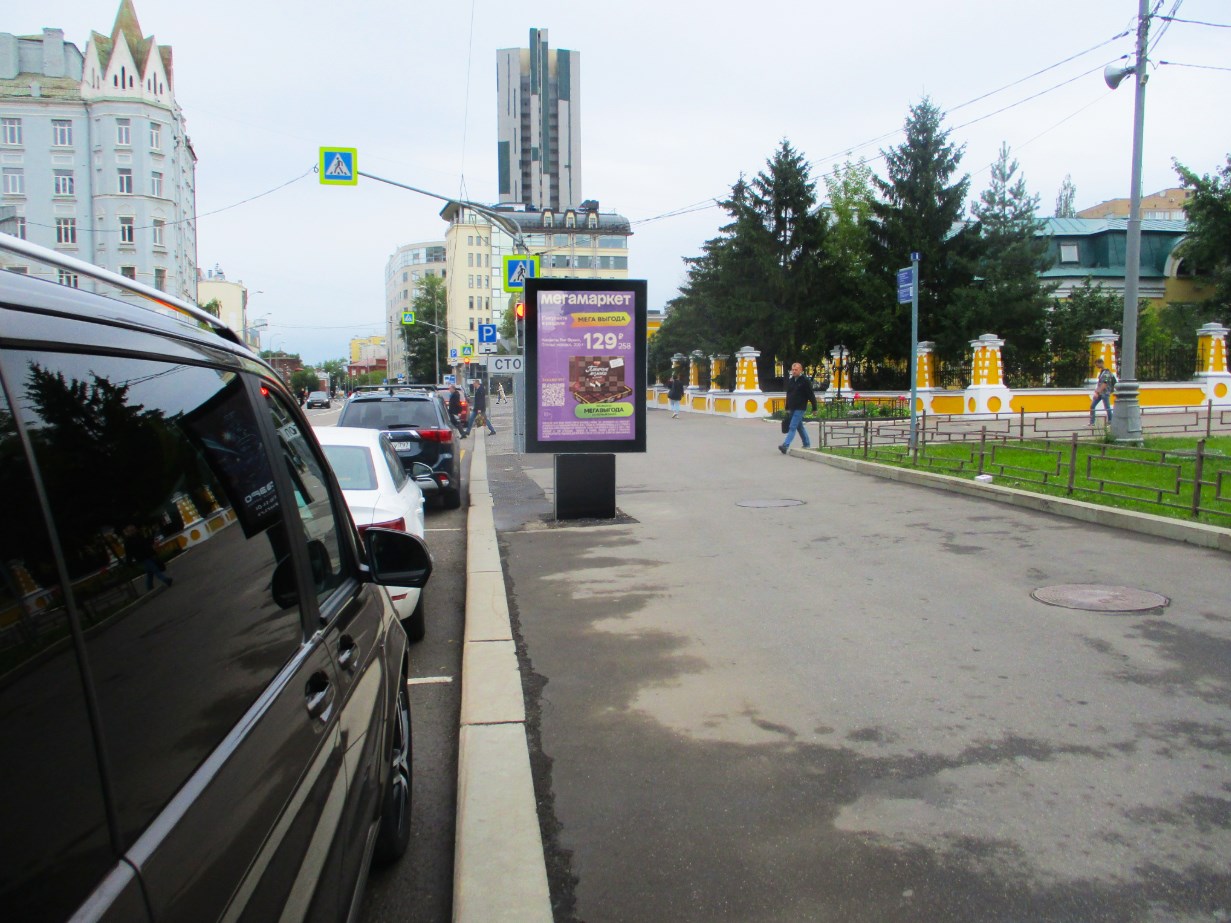 Фотография рекламного носителя, тип: Ситиформат 1.8x1.2, адрес: Щепкина ул., д.32, Москва, Россия. Сторона A1-A6 №1055829