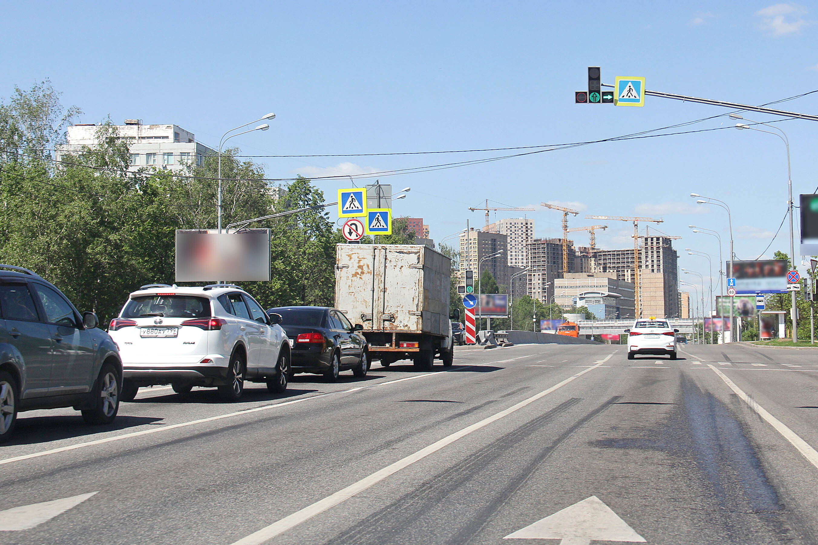 Фотография рекламного носителя, тип: Билборд 3x6, адрес: Алтуфьевское ш., д.31, корп.1, Москва, Россия. Сторона Б1 №94638