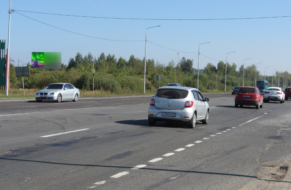 Фотография рекламного носителя, тип: Билборд 3x6, адрес: ФАД М7 а/д., 170 000 м, поворот на Энергетик, поз.3, Владимир, Владимирская область, Россия. Сторона Б №487217