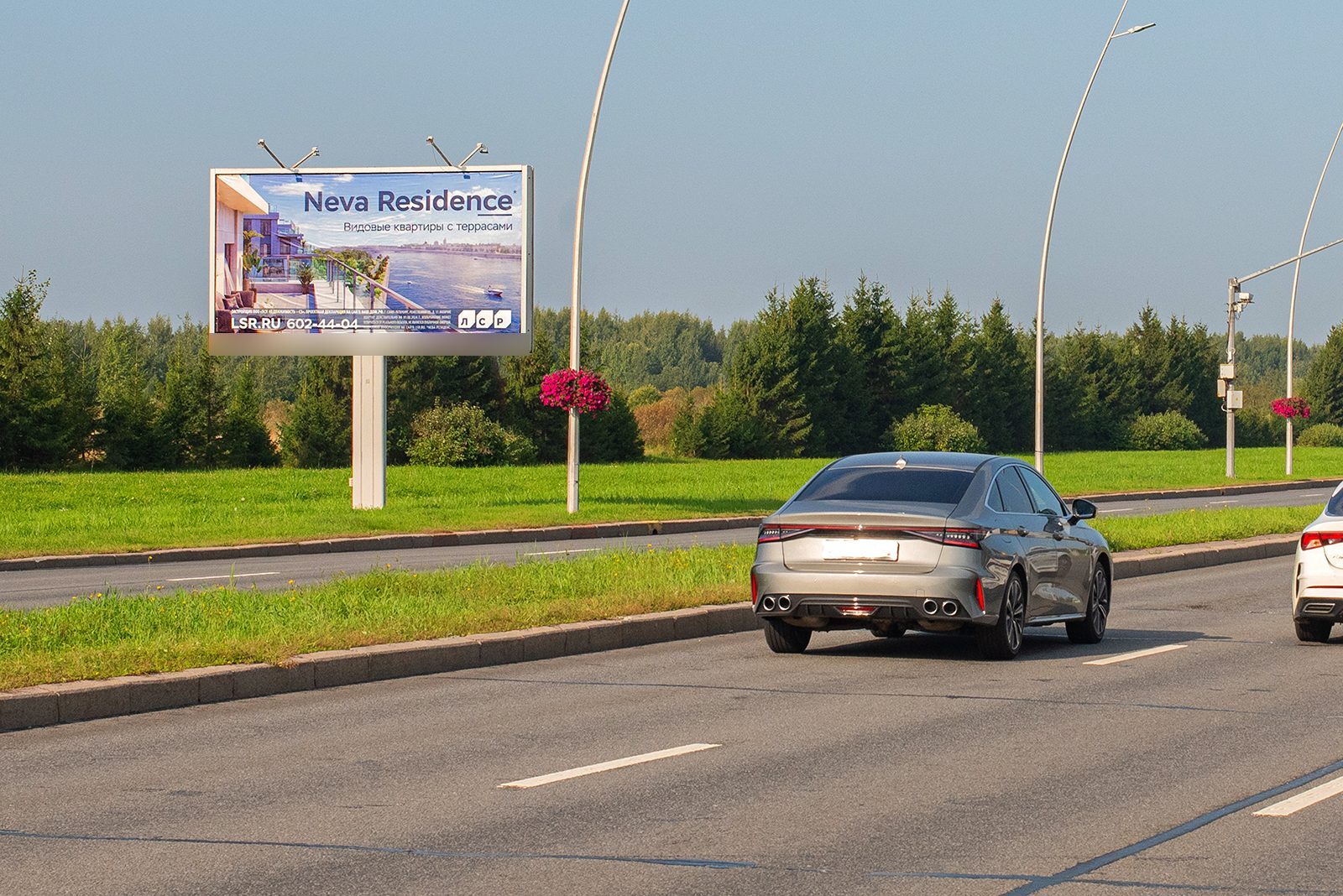 Фотография рекламного носителя, тип: Билборд 3x6, адрес: Пулковское ш., д.37, корп.4, поз.2, Санкт-Петербург, Россия. Сторона B №1094489