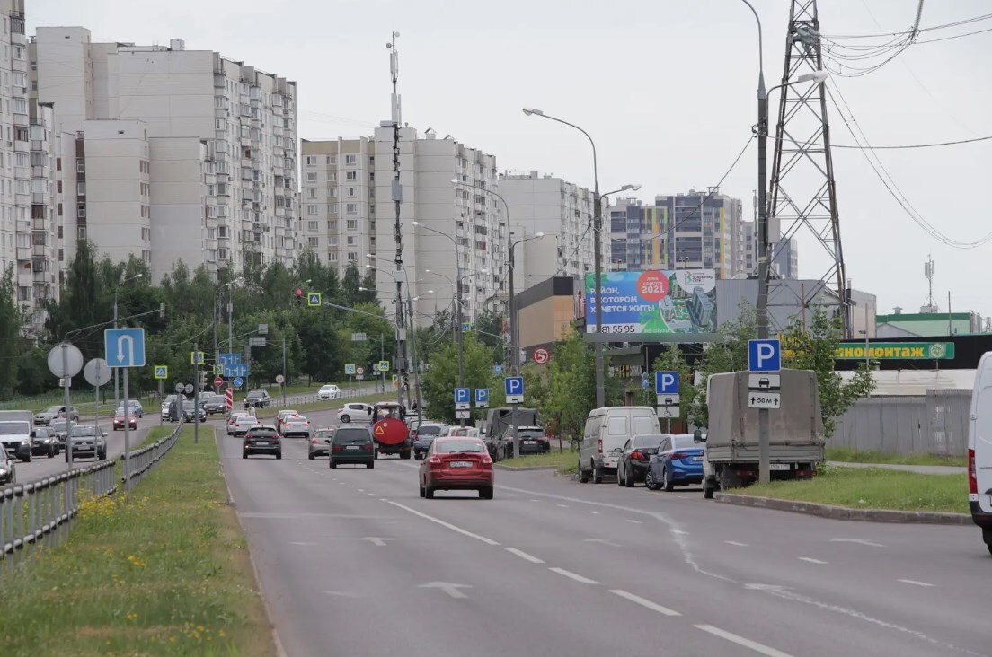 Фотография рекламного носителя, тип: Билборд 3x6, адрес: Андреевка ул., корп.1562, Зеленоград, Москва, Россия. Сторона A №179696