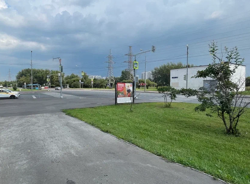 Фотография рекламного носителя, тип: Афиша 1.75x1.8, адрес: Поречная ул., д.5/14, стенд 1, Москва, Россия. Сторона B №1382097