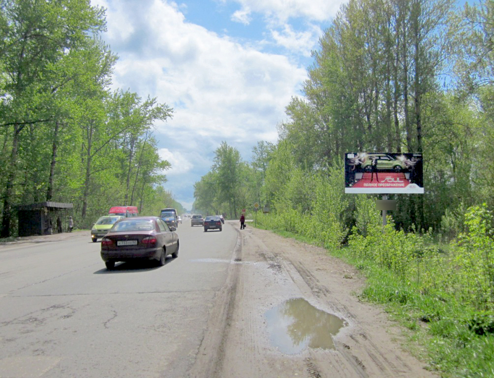 Фотография рекламного носителя, тип: Билборд 3x6, адрес: Ряжское ш., д.20Ж, Рязань, Рязанская область, Россия. Сторона А №208339
