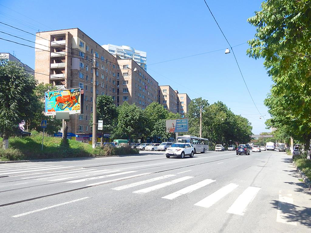 Фотография рекламного носителя, тип: Билборд 3x6, адрес: Народный пр-т., д.11б, Владивосток, Приморский край, Россия. Сторона Б №88843