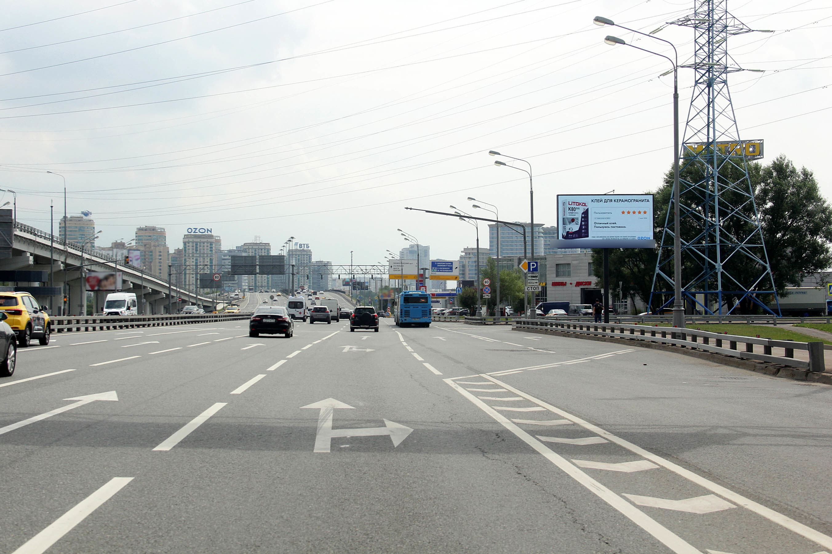 Фотография рекламного носителя, тип: Билборд 3x6, адрес: Ленинградское ш., д.73-71, Москва, Россия. Сторона А1 №101630