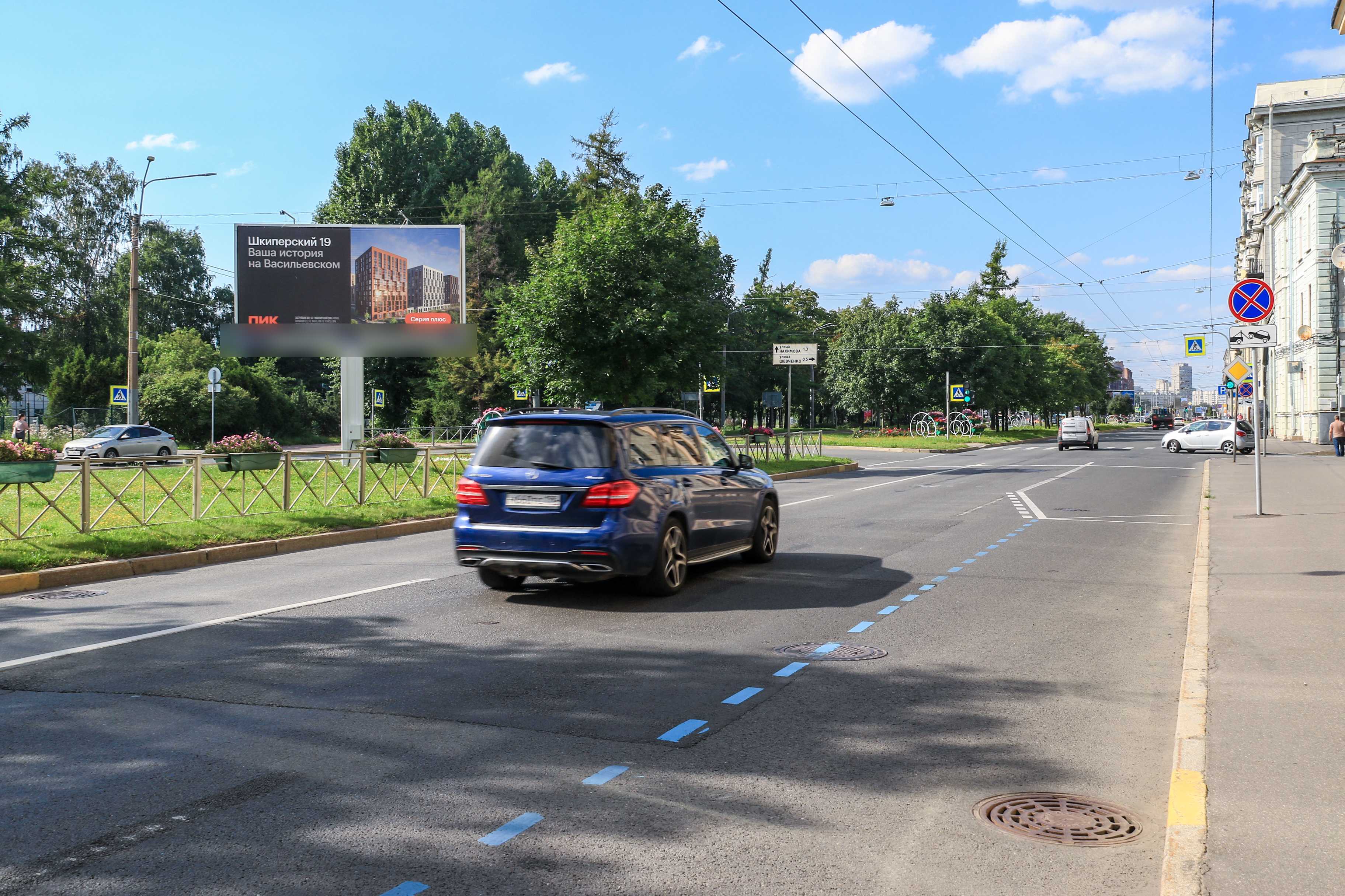 Фотография рекламного носителя, тип: Билборд 3x6, адрес: Наличная ул., д.7, Санкт-Петербург, Россия. Сторона А2 №105831