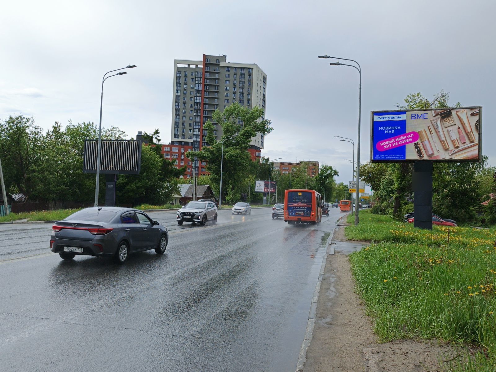 Фотография рекламного носителя, тип: Билборд 3x6, адрес: Родионова ул., д.104, Нижний Новгород, Нижегородская область, Россия. Сторона А1 №813779