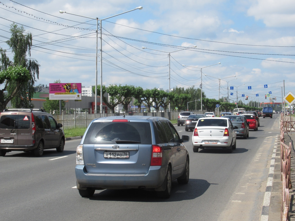 Фотография рекламного носителя, тип: Билборд 3x6, адрес: Фрунзе пр-т., 100м от пересечения с ул. Академика Колмогорова, Ярославль, Ярославская область, Россия. Сторона Б №109744