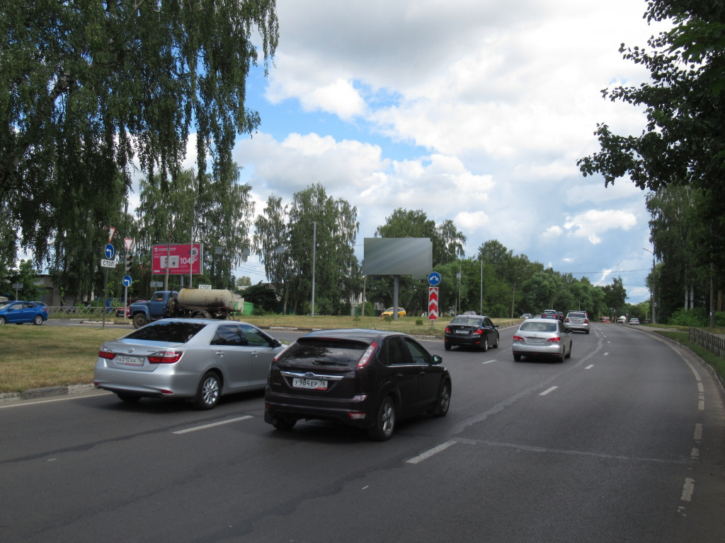 Фотография рекламного носителя, тип: Билборд 3x6, адрес: Авиаторов пр-т., д.45, Ярославль, Ярославская область, Россия. Сторона Б №109178