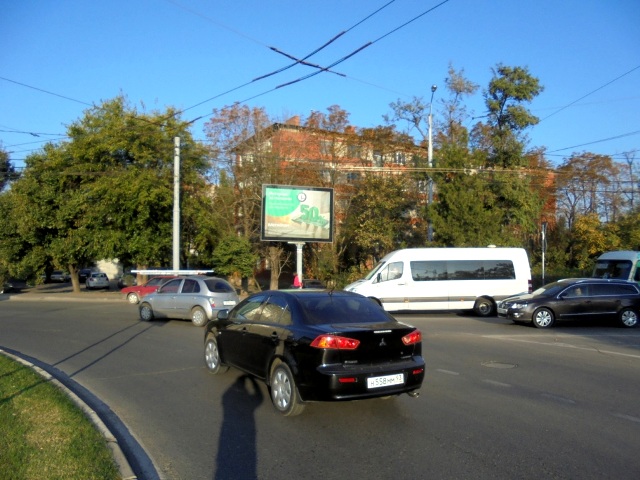 Фотография рекламного носителя, тип: Ситиборд 2.7x3.7, адрес: Дзержинского ул., д.101 Х Лузана ул., Краснодар, Краснодарский край, Россия. Сторона A1-A5 №234330