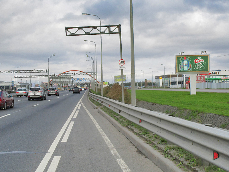 Фотография рекламного носителя, тип: Билборд 3x6, адрес: Таллинское ш. Х Волхонское ш., Санкт-Петербург, Россия. Сторона A №170315