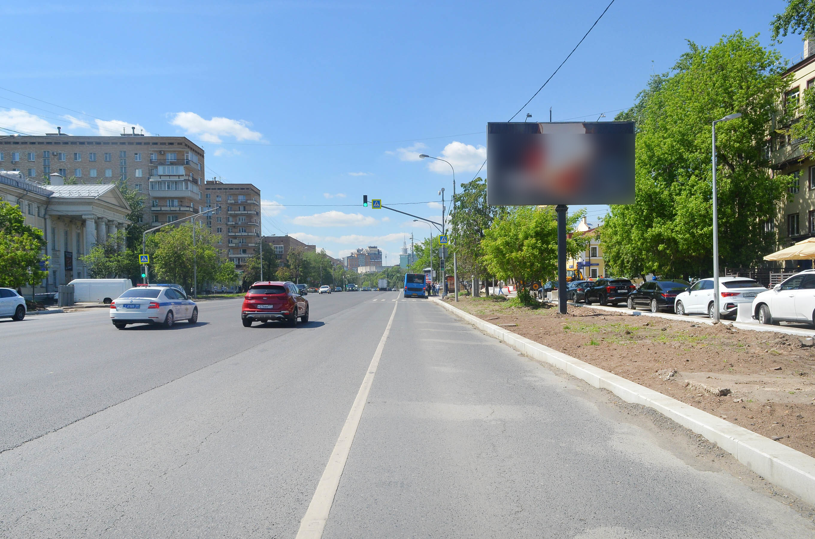 Фотография рекламного носителя, тип: Билборд 3x6, адрес: Комсомольский пр-т., д.14/1, корп.1, Москва, Россия. Сторона А1 №324343