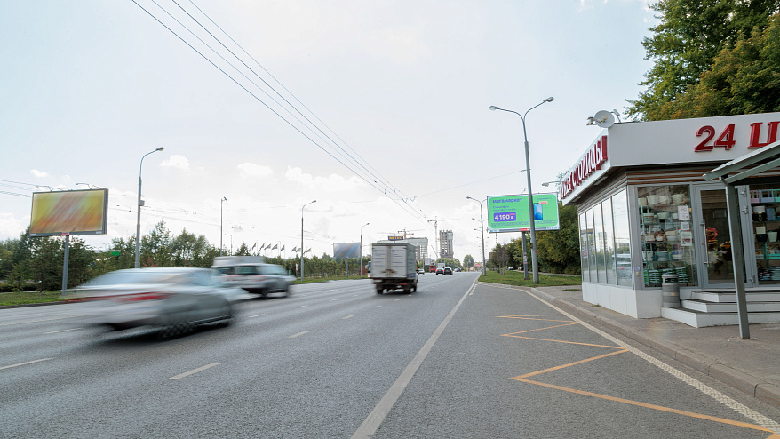 Фотография рекламного носителя, тип: Билборд 3x6, адрес: Мулланура Вахитова ул., д.5а, Казань, Республика Татарстан, Россия. Сторона A1-A10 №1054186