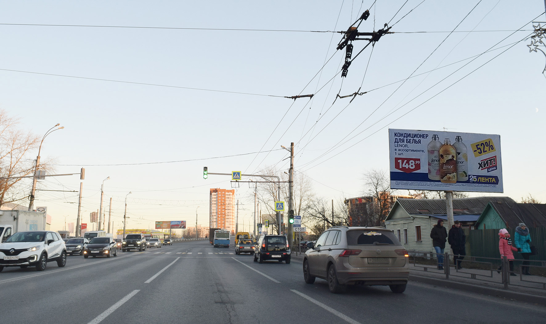 Фотография рекламного носителя, тип: Билборд 3x6, адрес: Победы пр., д.50, Пенза, Пензенская область, Россия. Сторона А №755444