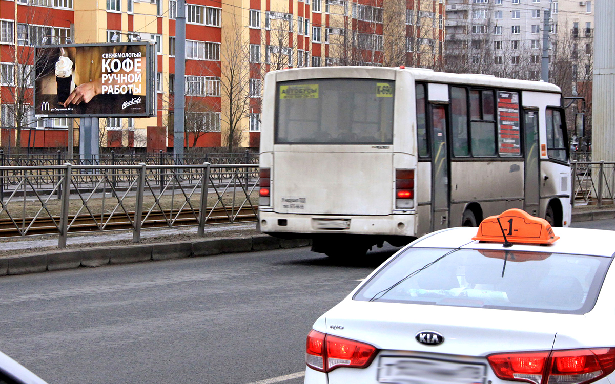 Фотография рекламного носителя, тип: Билборд 3x6, адрес: Савушкина ул., д.136, корп.2, Санкт-Петербург, Россия. Сторона B №171803
