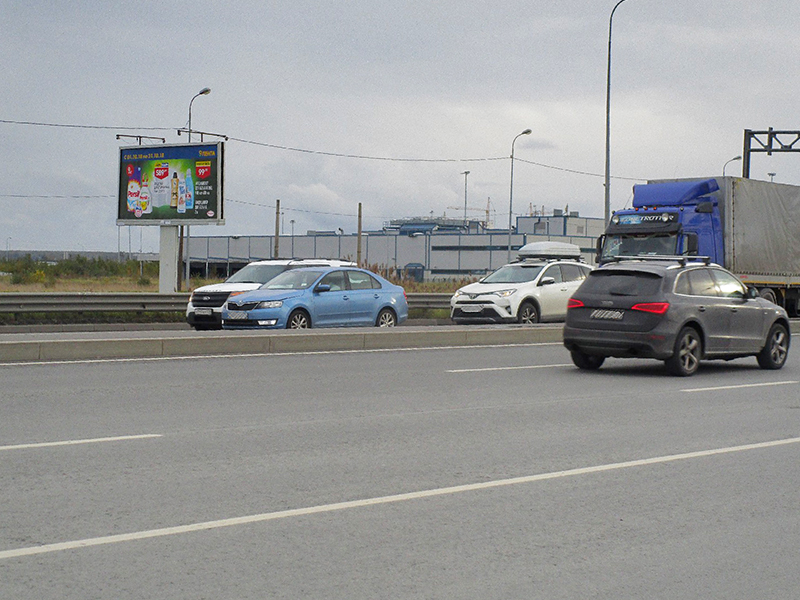 Фотография рекламного носителя, тип: Билборд 3x6, адрес: Таллинское ш. Х Волхонское ш., Санкт-Петербург, Россия. Сторона B №170316