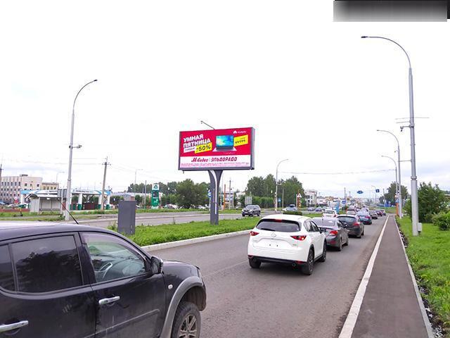 Фотография рекламного носителя, тип: Билборд 3x6, адрес: Юрия Двужильного ул., д.10, Кемерово, Кемеровская область, Россия. Сторона Bh1-Bh4 №984217