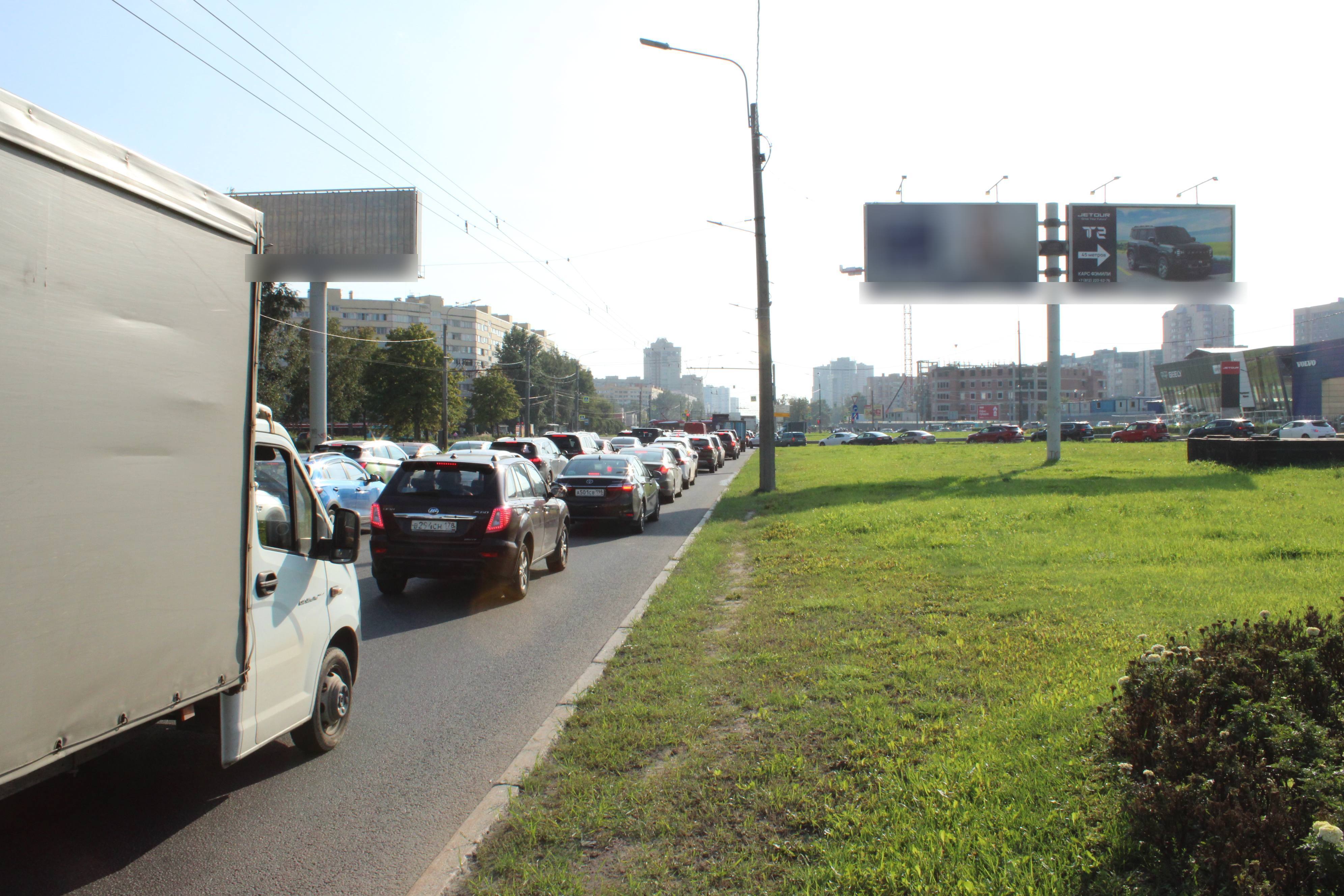 Фотография рекламного носителя, тип: Билборд 3x6, адрес: Маршала Жукова пр-т. Х Казакова пр-т., Санкт-Петербург, Россия. Сторона А2 №520110