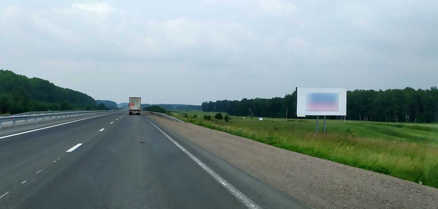 Фотография рекламного носителя, тип: Билборд 3x6, адрес: М-53 а/д., 788 500м, Красноярский край, Россия. Сторона А №1361766