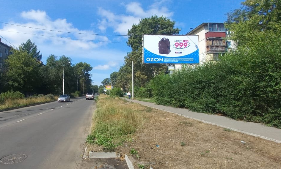 Фотография рекламного носителя, тип: Билборд 3x6, адрес: Комсомольская ул., д.32, Комсомольск-на-Амуре, Хабаровский край, Россия. Сторона A №1370142