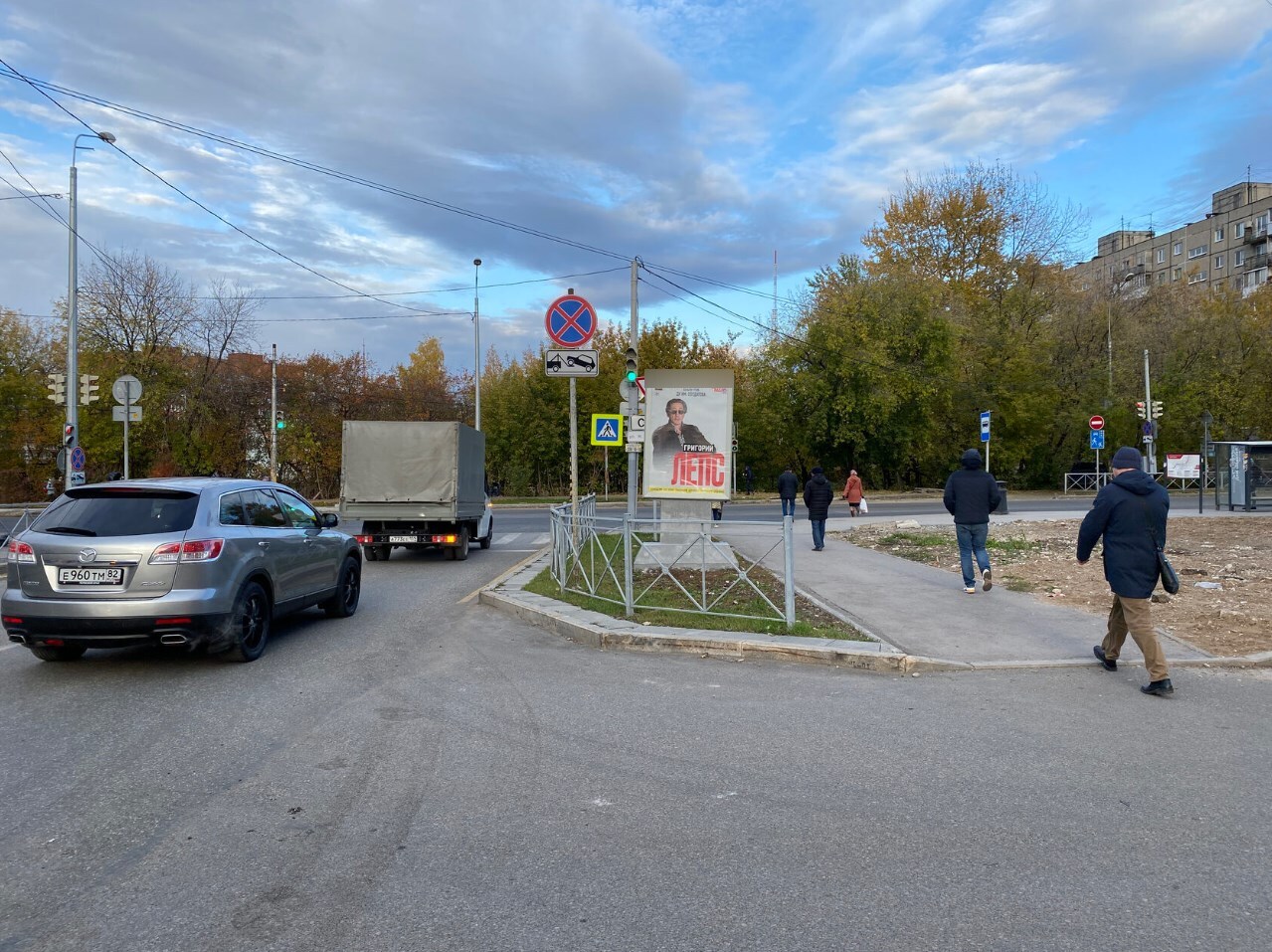 Фотография рекламного носителя, тип: Ситиформат 1.8x1.2, адрес: 1-я Красноармейская ул. Х Николая Островского ул., д.93, Пермь, Пермский край, Россия. Сторона A1-A6 №1050943