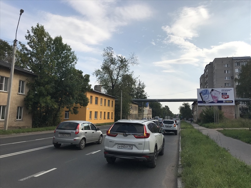 Фотография рекламного носителя, тип: Билборд 3x6, адрес: Смирнова ул., д.47, Кострома, Костромская область, Россия. Сторона А №112242