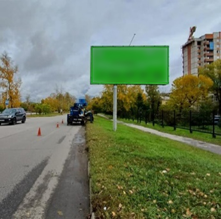 Фотография рекламного носителя, тип: Билборд 3x6, адрес: Флегонтова ул., д.10, Хабаровск, Хабаровский край, Россия. Сторона А №1395431