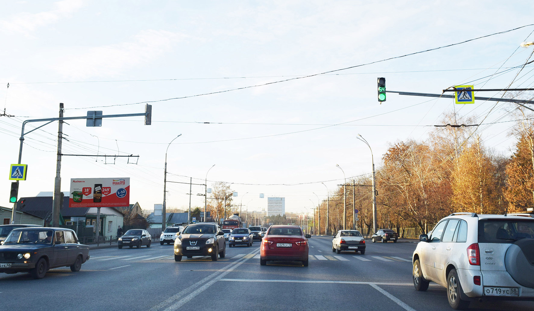Фотография рекламного носителя, тип: Билборд 3x6, адрес: Победы пр., д.50, Пенза, Пензенская область, Россия. Сторона Б №755445