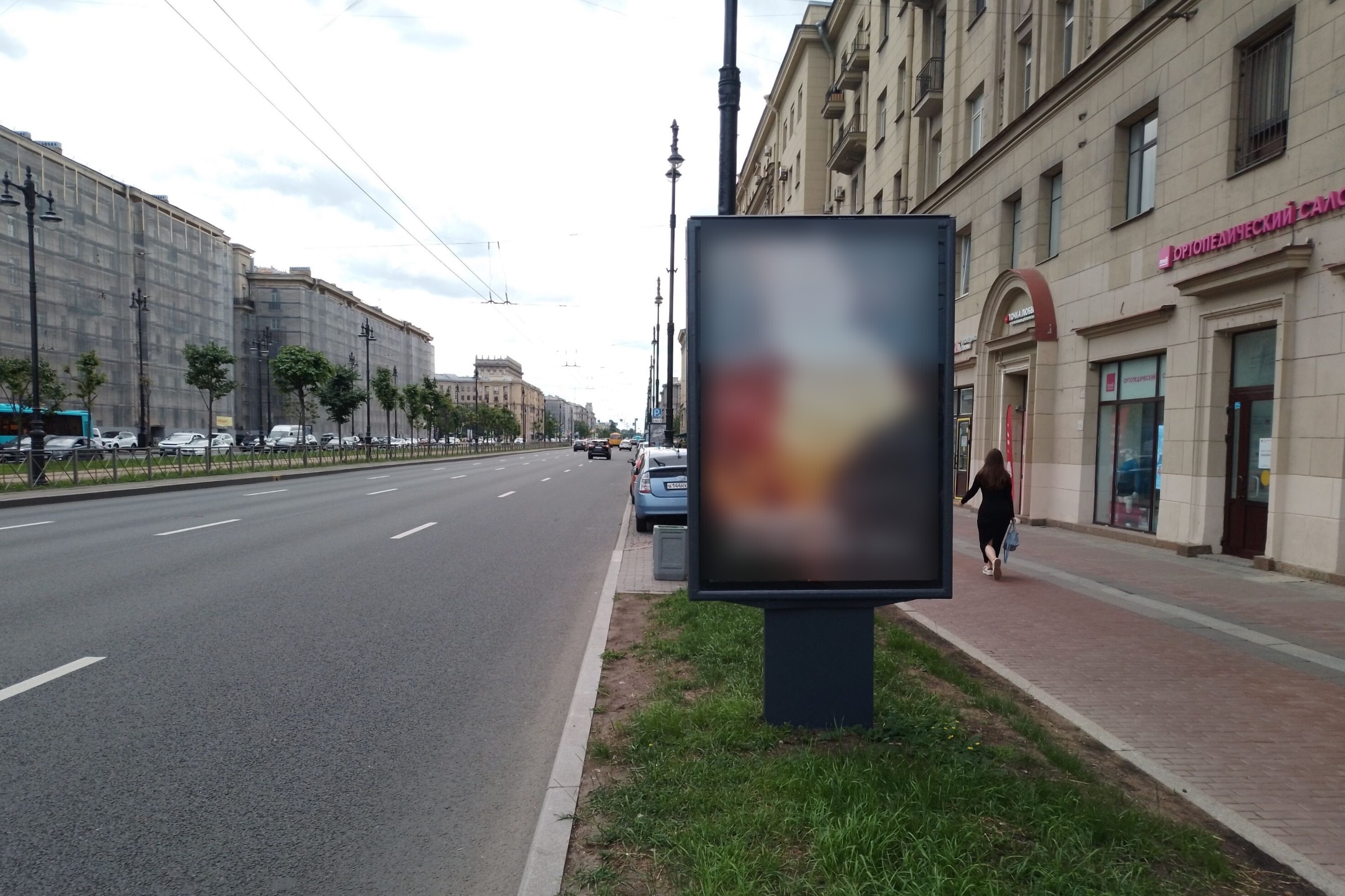 Фотография рекламного носителя, тип: Ситиформат 1.8x1.2, адрес: Московский пр-т., д.167, Санкт-Петербург, Россия. Сторона А №108645