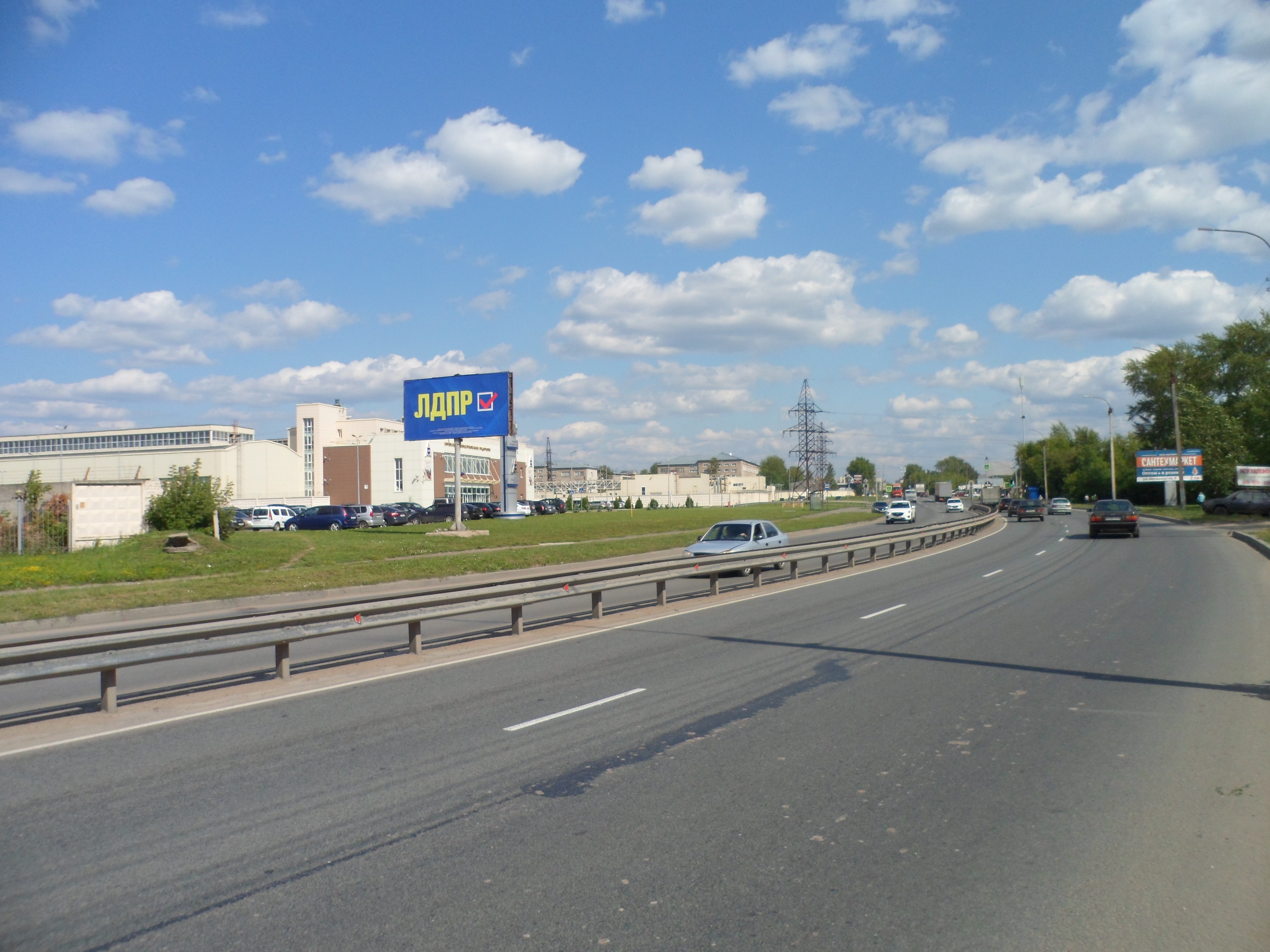 Фотография рекламного носителя, тип: Билборд 3x6, адрес: Дзержинского ул., д.77, Киров, Кировская область, Россия. Сторона Б №251814