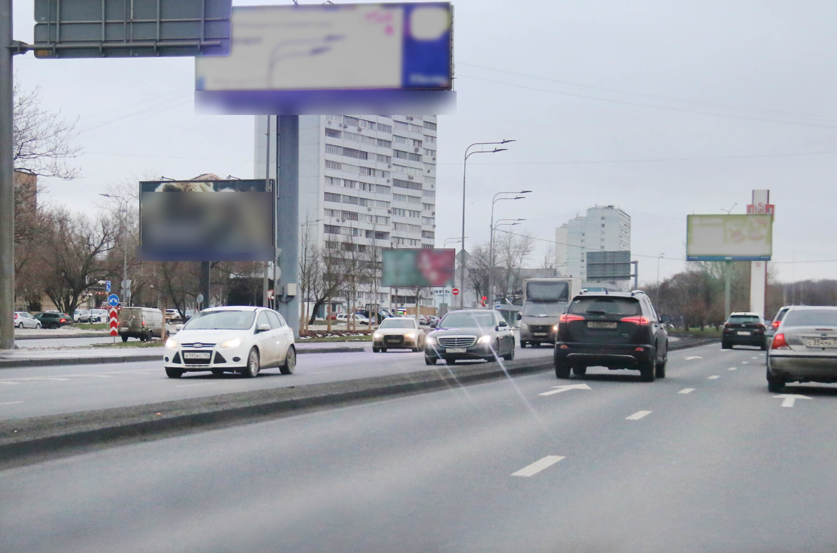 Фотография рекламного носителя, тип: Билборд 3x6, адрес: Андропова пр-т., д.19, Москва, Россия. Сторона Б №12809