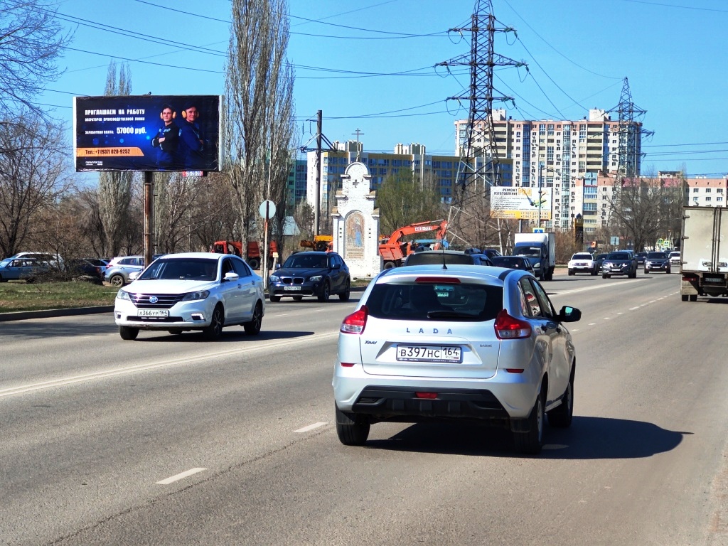 Фотография рекламного носителя, тип: Билборд 3x6, адрес: Студенческая, Энгельс, Саратовская область, Россия. Сторона Б №1373840