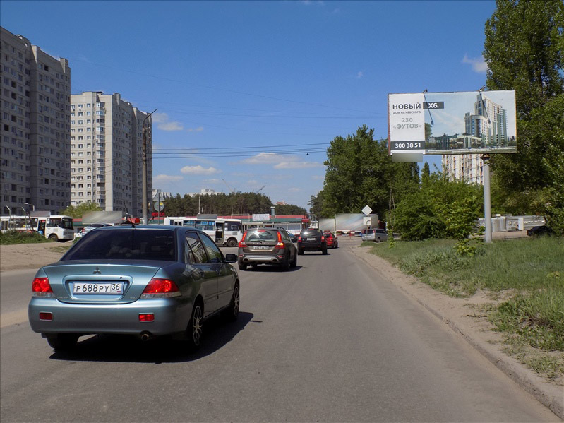 Фотография рекламного носителя, тип: Билборд 3x6, адрес: 60 Армии ул. Х Владимира Невского ул., д.40, Воронеж, Воронежская область, Россия. Сторона А №111965