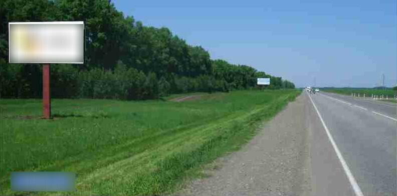 Фотография рекламного носителя, тип: Билборд 3x6, адрес: Чуйский тракт а/д, 332 100м, Барнаул, Алтайский край, Россия. Сторона Б №949278