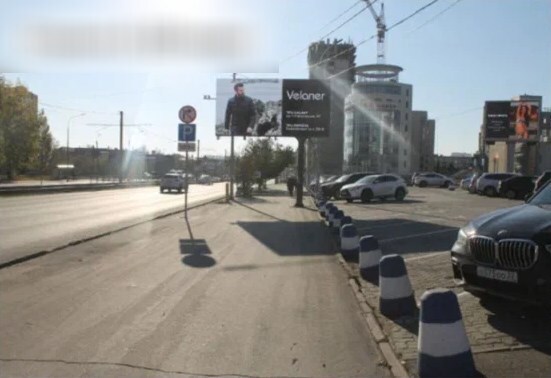 Фотография рекламного носителя, тип: Билборд 3x6, адрес: Красноармейский пр-т., д.47а, поз.1, Барнаул, Алтайский край, Россия. Сторона А1-A10 №844294