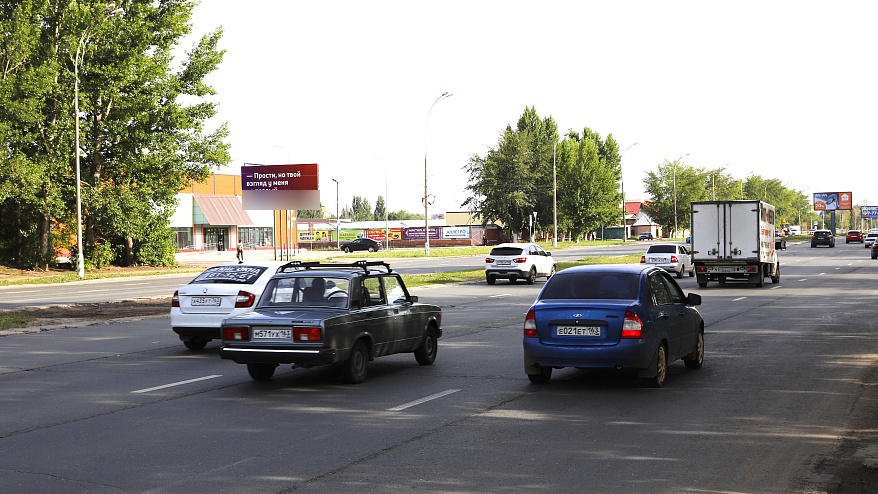 Фотография рекламного носителя, тип: Билборд 3x6, адрес: Борковская ул., 116 м от Борковская ул. Х Дзержинского ул., Тольятти, Самарская область, Россия. Сторона B №1329709