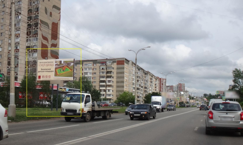 Фотография рекламного носителя, тип: Билборд 3x6, адрес: Чугуевского ул. Х Красноармейская ул., Ижевск, Республика Удмуртия, Россия. Сторона B №670895