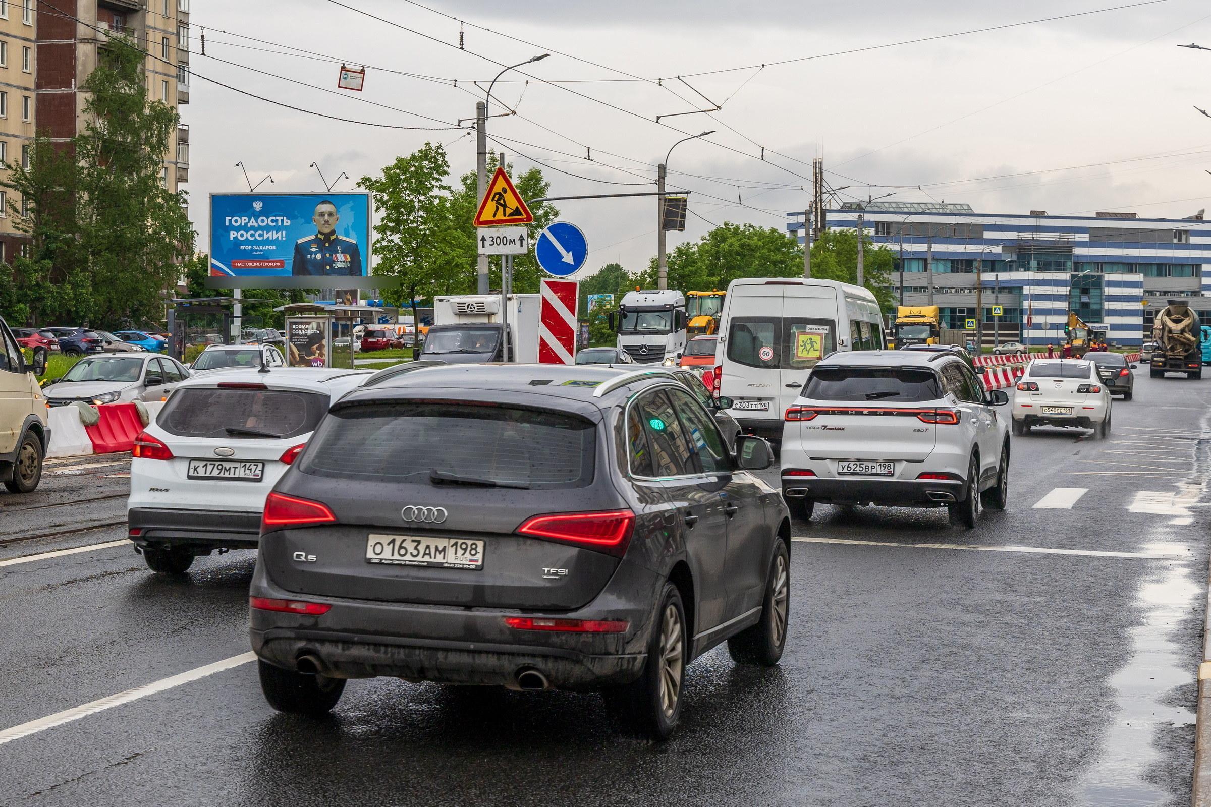 Фотография рекламного носителя, тип: Билборд 3x6, адрес: Шлиссельбургский пр-т., д.1 Х Караваевская ул., Санкт-Петербург, Россия. Сторона Б1 №106364