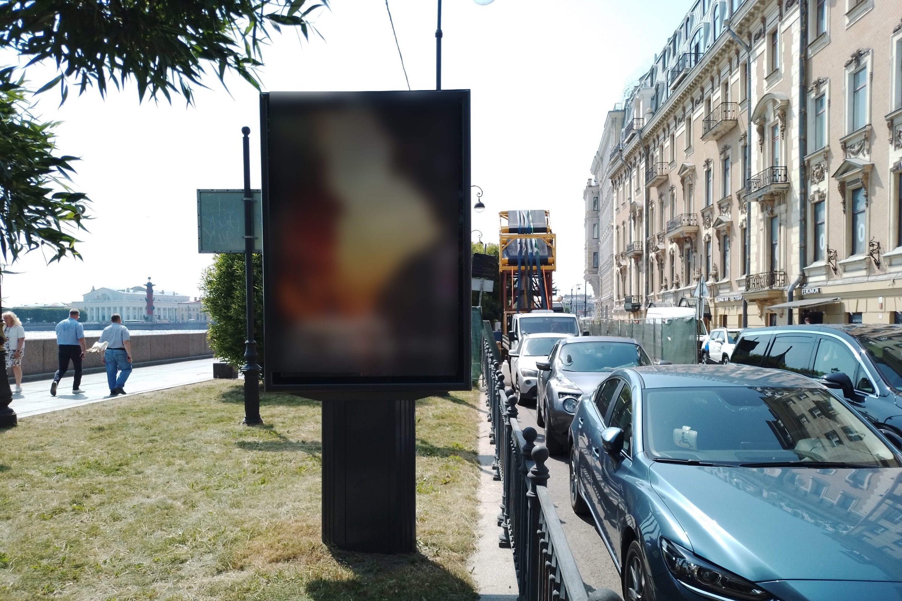 Фотография рекламного носителя, тип: Ситиформат 1.8x1.2, адрес: Мытнинская наб. Х Добролюбова пр-т., д.2, Санкт-Петербург, Россия. Сторона Б №139873