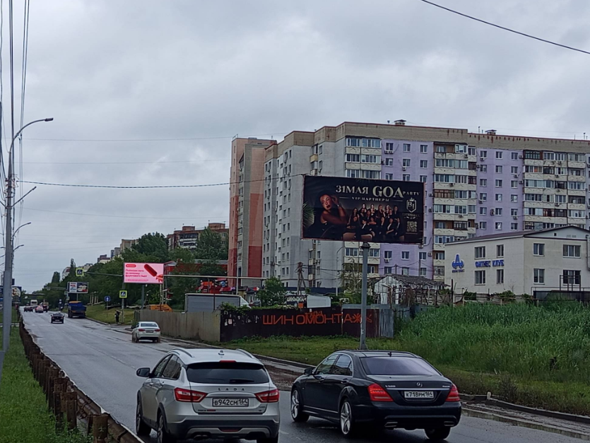 Фотография рекламного носителя, тип: Билборд 3x6, адрес: Тархова С.Ф. ул. X 2-й Масленный туп., поз.1, Саратов, Саратовская область, Россия. Сторона A №1380990