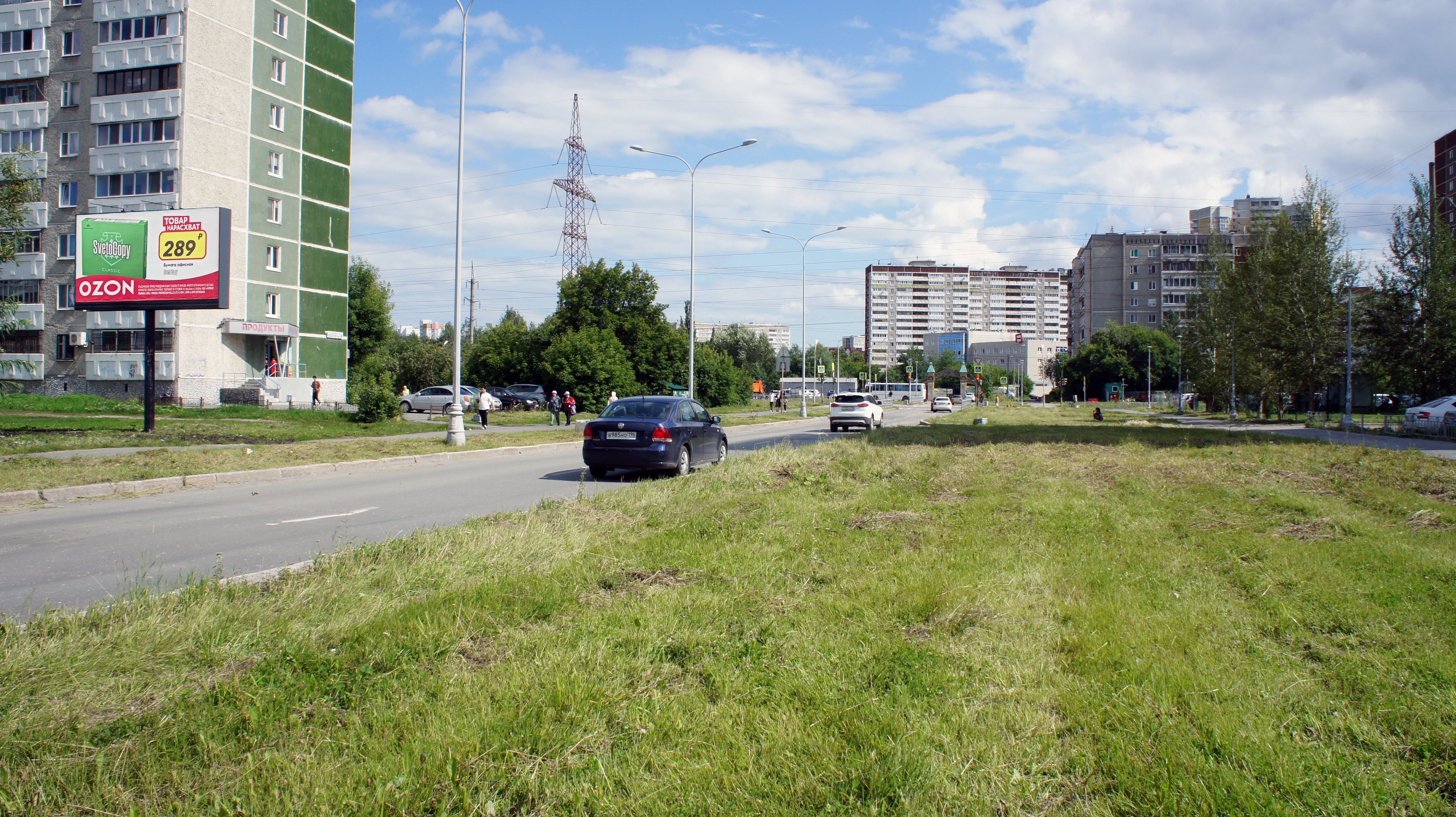 Фотография рекламного носителя, тип: Билборд 3x6, адрес: Седова пр-т., д.26, Екатеринбург, Свердловская область, Россия. Сторона B №1323568