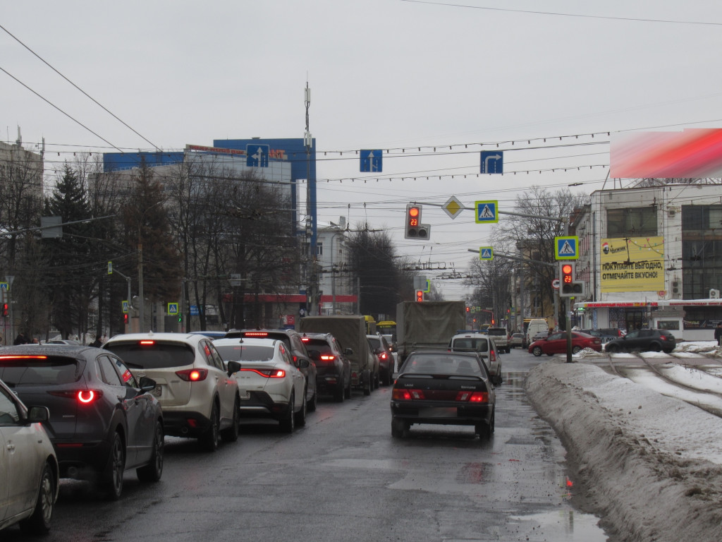 Фотография рекламного носителя, тип: Брандмауэр, адрес: Октября пр-т., д.47, Ярославль, Ярославская область, Россия. Сторона A №163251