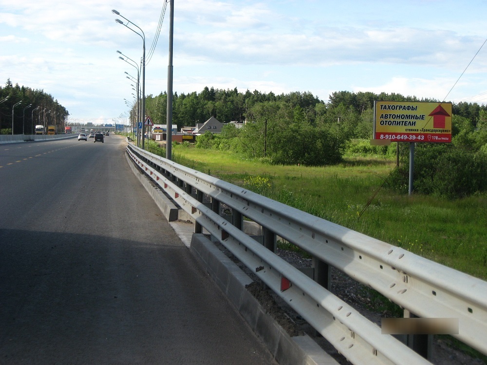 Фотография рекламного носителя, тип: Билборд 3x6, адрес: М-10 Россия а/д., 177 000м, поз.3, Тверь, Тверская область, Россия. Сторона А №624074