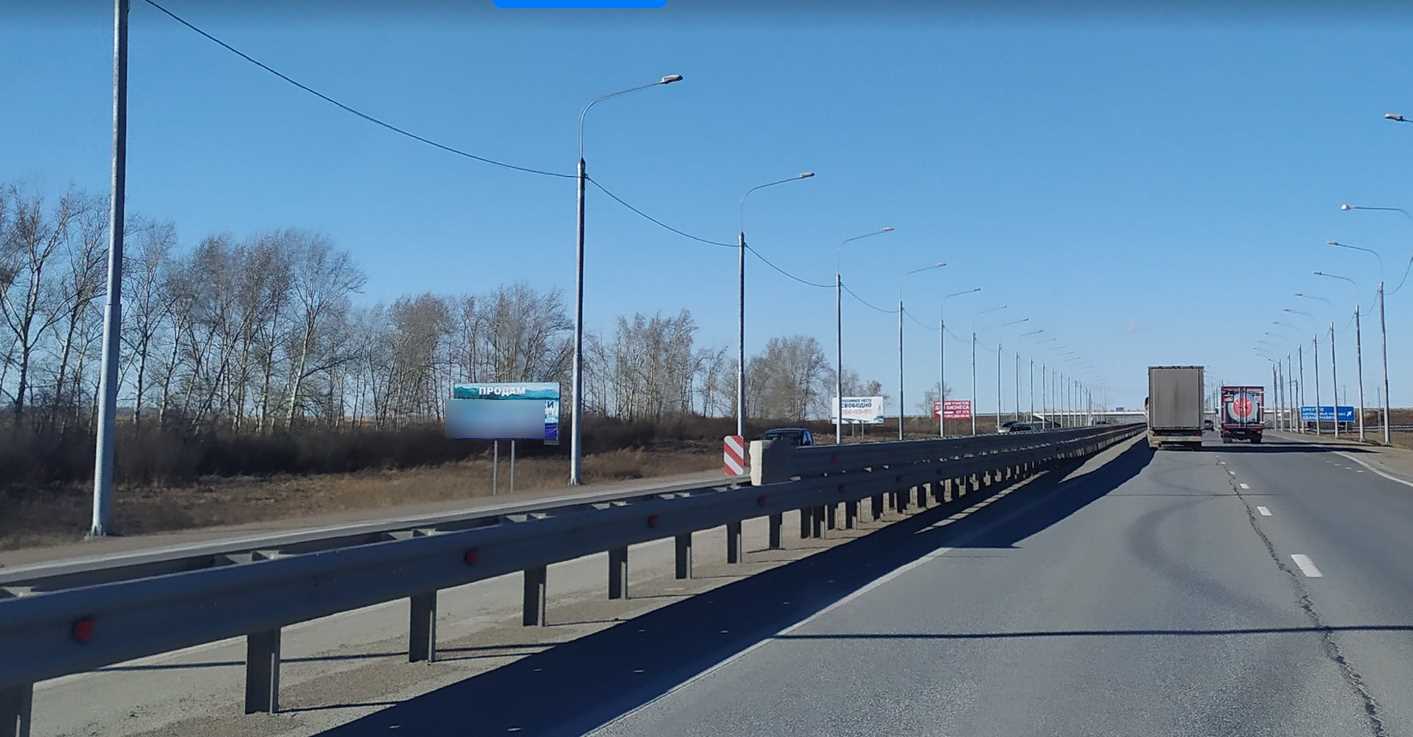 Фотография рекламного носителя, тип: Билборд 3x6, адрес: М-53 а/д., 802 055м, Красноярский край, Россия. Сторона Б №1361797