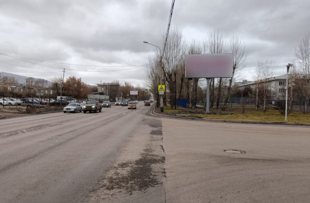 Фотография рекламного носителя, тип: Билборд 3x6, адрес: Семафорная ул., д.247д, Красноярск, Красноярский край, Россия. Сторона A №1361565