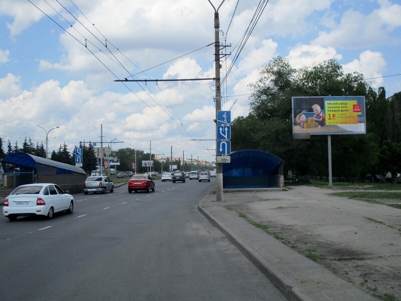Фотография рекламного носителя, тип: Билборд 3x6, адрес: Энгельса ул., д.90а, Курск, Курская область, Россия. Сторона А1-А3 №231784