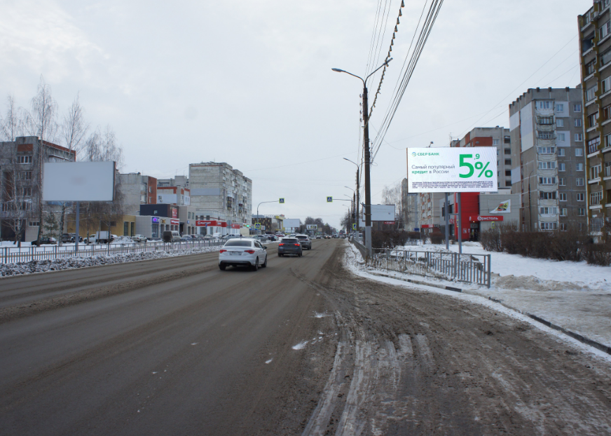 Фотография рекламного носителя, тип: Билборд 3x6, адрес: Победы пр-т., д.5, Кстово, Нижегородская область, Россия. Сторона А №769033