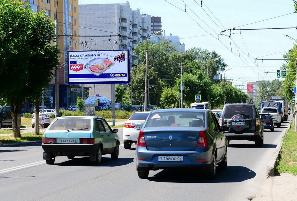 Фотография рекламного носителя, тип: Билборд 3x6, адрес: Касимовское ш., д.20, Рязань, Рязанская область, Россия. Сторона Б №156581