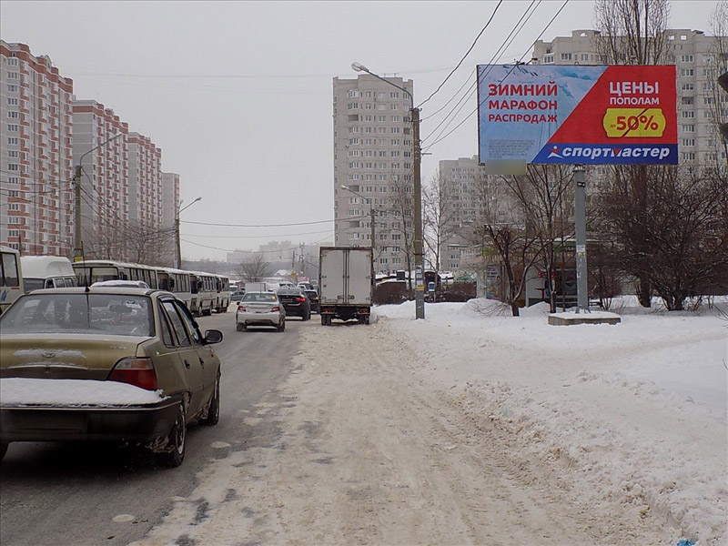 Фотография рекламного носителя, тип: Билборд 3x6, адрес: Владимира Невского ул., д.27 Х 60 Армии ул., Воронеж, Воронежская область, Россия. Сторона А №111971