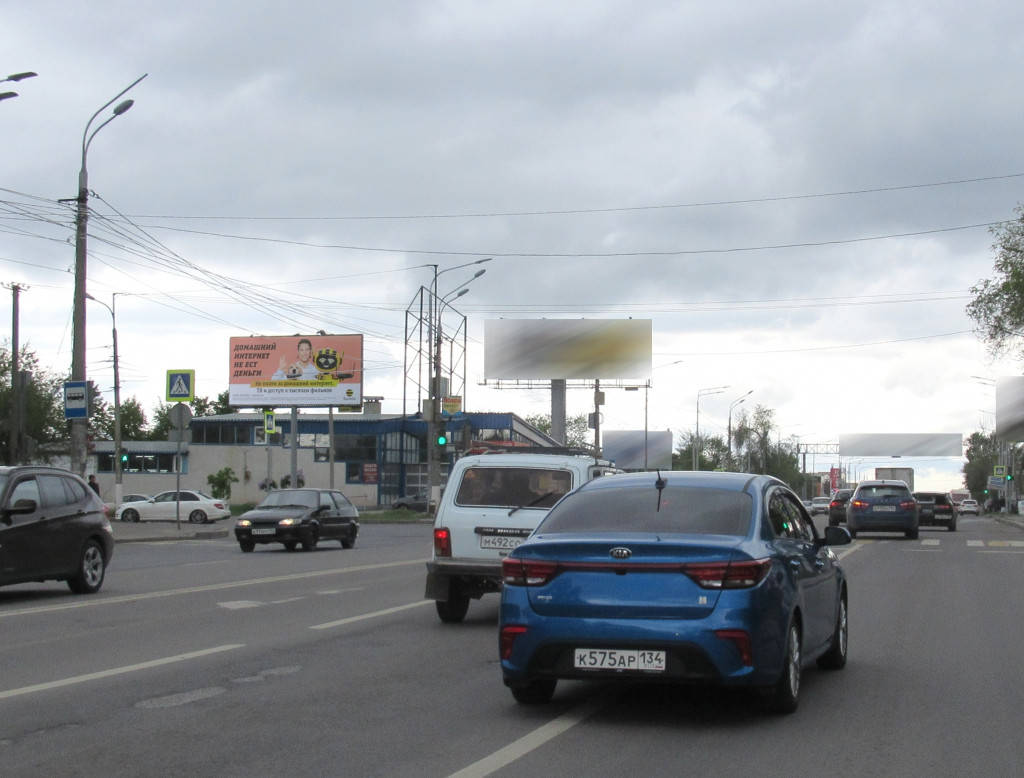 Фотография рекламного носителя, тип: Билборд 3x6, адрес: Череповецкая ул., д19, Волгоград, Волгоградская область, Россия. Сторона Б №111140